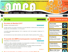 Tablet Screenshot of ampasantaagueda.org